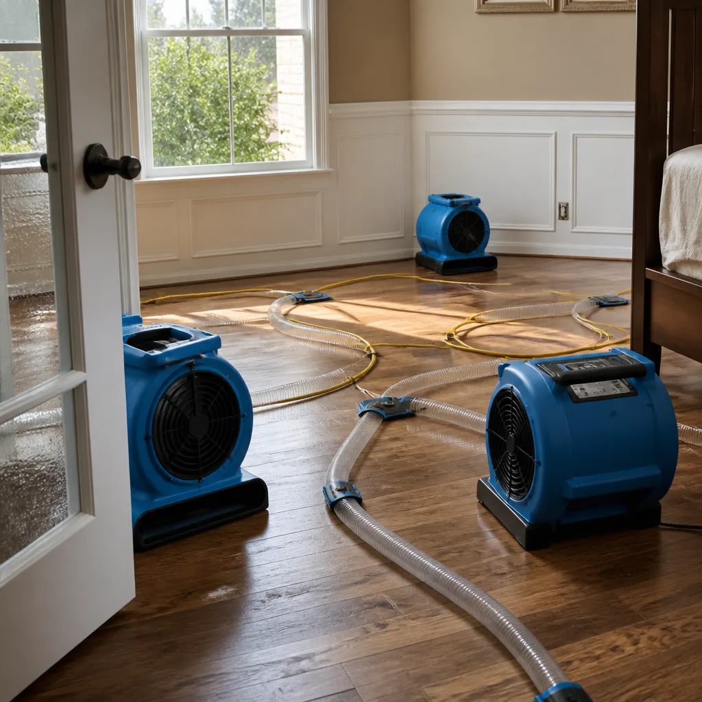 Water damage drying